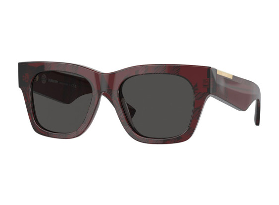 Burberry BE4424 411587 Check Red/Dark Grey
