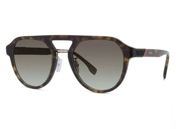 Fendi FE40003U 52F Havana/Brown Gradient