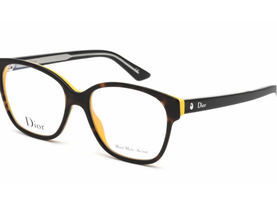 Dior MONTAIGNE 8 0GAP 00  Havana Yellow Black Crystal 53mm