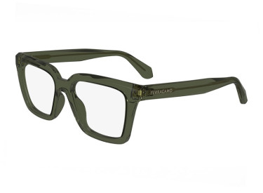 Salvatore Ferragamo SF2985 320 Transparent Khaki 52mm