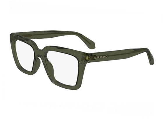 Salvatore Ferragamo SF2985 320 Transparent Khaki 52mm