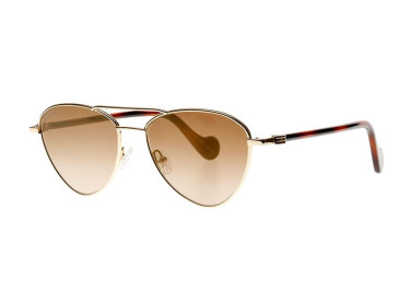 Moncler ML0058 32G Gold/Havana/Brown Gradient