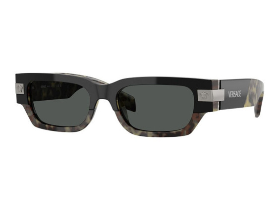 Versace VE4465 545687 Havana/Dark Grey