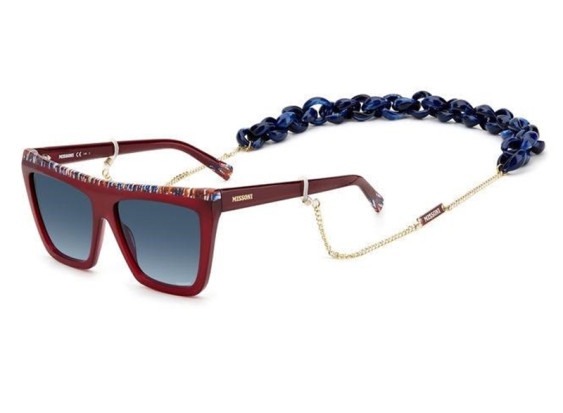 Missoni MIS0087/N/S SR8/08 Burgundy Pattern/Blue Gradient