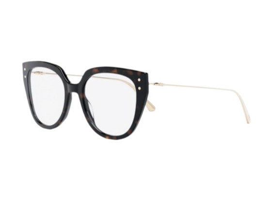 Dior MISSDIORO B4I 2200 Havana/Gold 53mm