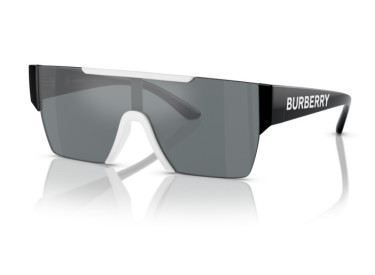 Burberry JB4387 40496G White/Black/Grey Mirror Black