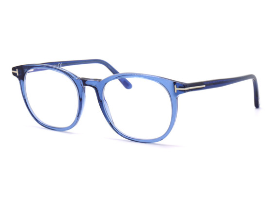 Tom Ford FT5754-B 090 Transparent Navy Blue 53mm