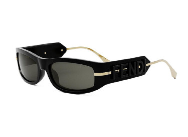 Fendi FE40120I 01A Shiny Black/Smoke