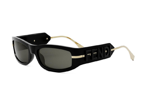 Fendi FE40120I 01A Shiny Black/Smoke