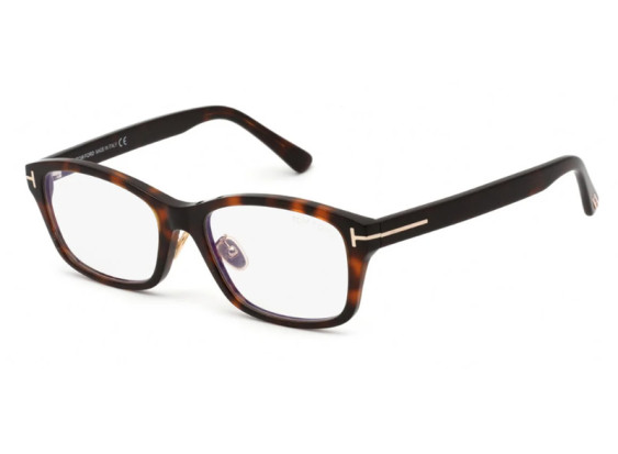 Tom Ford FT5724-D-B 052 Dark Havana Blue Light Block 56mm