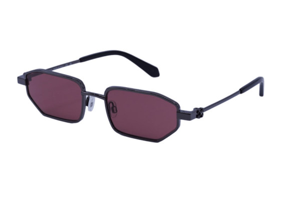Off-White OERI14J LOA 7728 Gunmetal/Burgundy