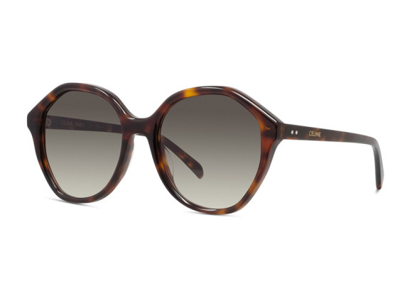 Celine CL40201U 52B Dark Havana/Grey Gradient