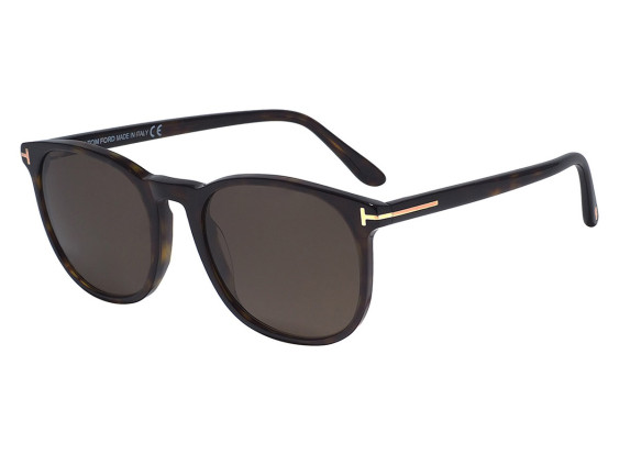 Tom Ford FT0858 52H Dark Havana/Polarized Brown
