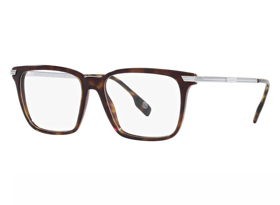 Burberry BE2378 3002 Dark Havana and Silver 55mm