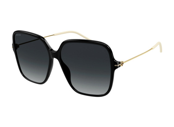Gucci GG1267S 001 Black/Gold/Grey Gradient