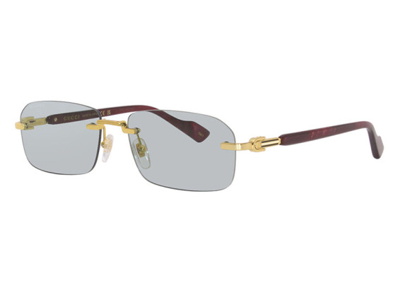 Gucci GG1221S 003 Gold/Burgundy/Green