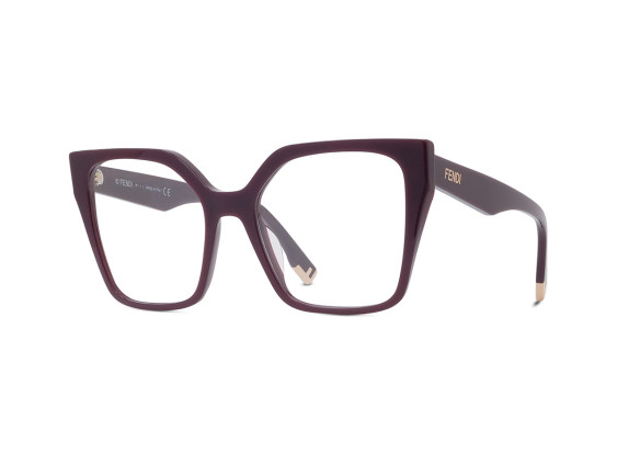 Fendi FE50002I 081 Solid Plum 54mm
